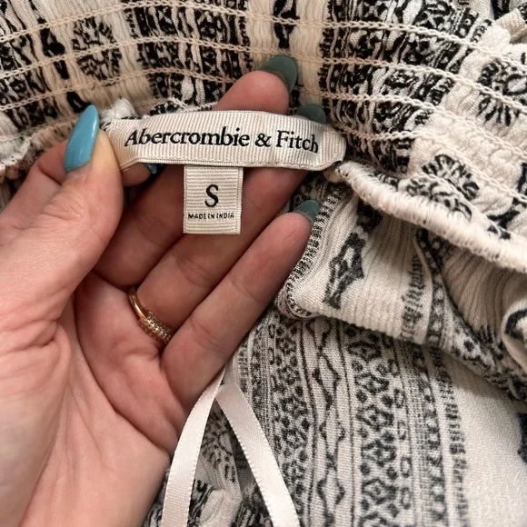 Abercrombie & Fitch Off The Shoulder Marilyn Playsuit Small - Picture 4 of 9